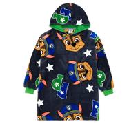 Paw Patrol Boys Chase Hoodie Blanket - Grey - Grey - 6-8 Years