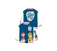 Paw Patrol Boy's Chase, Marshall & Rubble Bomber Jacket in Blue | Size: 6-7 Years Paw Patrol Blue 6-7 Years