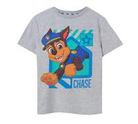 Paw Patrol Boys Chase T-Shirt - Grey Marl - Grey Marl - 5-6 Years