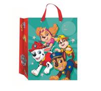Paw Patrol Boys Gift Bag, Perfect for Birthday Boys of Any Age, Paw Patrol Gift Bag, Officially Licenced and Responsibly Resourced, Size 33 x 26 x 13.5 cm, Multi-Coloured