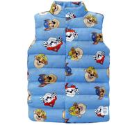 Paw Patrol Boys Gilet, Chase Marshall And Rubble Boys Jacket, Blue, 3-4 Years