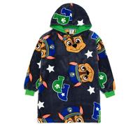 Paw Patrol Boys Grey Chase All-Over Print Blanket Hoodie - 6-8 Years
