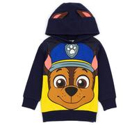 Paw Patrol Kids Hoodie | Boys Girls Chase Marshall Skye Everest OR Rubble Sweater Options | Yellow Navy Red Pink Blue Jumpers 3D Ears | Nickelodeon Merchandise