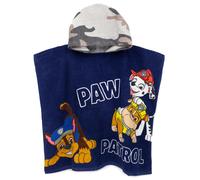 Paw Patrol Boy's Kids Multicoloured Poncho Towel Paw Patrol Multicolor One Size