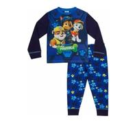 Paw Patrol Boys Long Pyjamas Nick Jr W17 Blue
