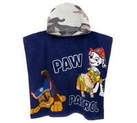 Paw Patrol Boys Multicoloured Poncho Towel (One Size)