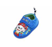 Paw Patrol Boys or Girls Slippers featuring Chase & Marshall, Blue, Size 6