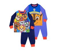 Paw Patrol Boys Pyjamas 2 Pack Blue 6-7 Years