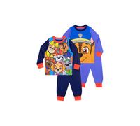 Paw Patrol Boy's Pyjamas 2 Pack in Blue | Size: 18-24 m Paw Patrol Blue 18-24 m