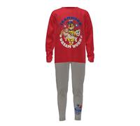 Paw Patrol Boys Pyjamas Long Sleeved Kids PJs Set Official Merchandise Ages 1-6 Years Red and Grey (PAW_T6_0903, UK, Age, 3 Years, 4 Years, Regular)
