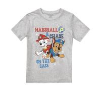 Paw Patrol Boy's Ruff Ruff Rescue T-Shirt Grey | Size: 7-8 Years Paw Patrol Grey 7-8 Years