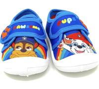 PAW Patrol Boys Trainers Blue Size UK 4-9 Infant Canvas Shoes with Marshall and Chase Characters Velcro Close (Multicolour, UK Footwear Size System, Infant, Numeric, Medium, 6)