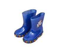 Paw Patrol Boys Wellington Boots - Light Up Kids Wellies for Rainy Days - Waterproof Chase and Marshall Pups Character Footwear for Children (Blue UK 11-EU29)