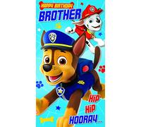 Paw Patrol Brother Birthday Card, Multi, PA003