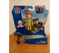 Paw Patrol Captain Turbot Cap'n Figure Toy With Chase And Octopus