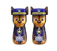 Paw Patrol Chase 2-in-1 Kids Hair Shampoo & Body Wash - 400ml (Pack of 2) | Kids Shower Gel | Vegan, Parable-Free, Natural | Hydrating & Dermatologically Tested Head-to-Toe Wash for Children Ages 3+