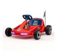 Paw Patrol Chase 6V Electric Kart for Kids, Electric Toy with Lights, MP3 Connector, Remote Control, Safety Belt, 3-6 Years, Durable PVC and Iron Construction, Battery