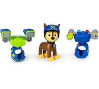 Paw Patrol Chase Action Pup Figure With 2 Clip On Uniforms