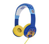Paw Patrol Chase Adjustable Kids Volume Limited Wired Headphones for Ages 3-7