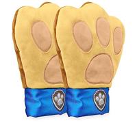 Paw Patrol Chase HeroHands Interactive Plush Paws (1 Pair) - Large, Unisex, Kid - Includes 1 Set of PAW Patrol Chase Hero Paws - Indoor Use