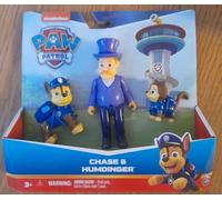 PAW Patrol Chase & Humdinger figures set, Kids Toys for Boys and Girls Ages 3 and Up