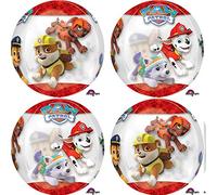 Amscan Anagram 3459301 - Paw Patrol Clear Foil Orbz Balloon - 16"