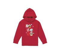 Paw Patrol Chase Marshall Rubble Santa Hat Youth Kids Pull-Over Hoodie, Red Paw Patrol Red 12-13 Years
