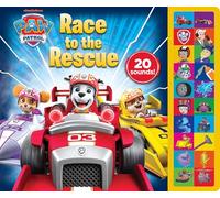 PAW Patrol Chase, Marshall, Skye, and More! - Race to the Rescue 20-Button Sound Book - PI Kids
