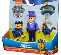 PAW Patrol Chase, Mayor Humdinger & Cat Chase Figure Set - 3 Pack Action Figures