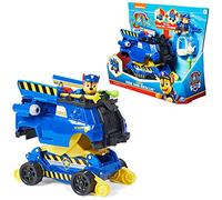 PAW PATROL Chase Rise and Rescue Transforming Toy Car with Action Figures and Accessories, Kids’ Toys for Ages 3 and up