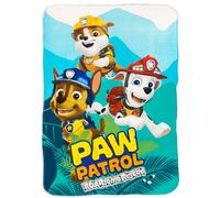 Paw Patrol Chase, Rocky, Rubble and Marshall Lightweight Throw Blanket Green