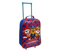 Paw Patrol Children's Character Foldable Wheeled Trolley Luggage Suitcase Cabin Bag School