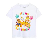 Paw Patrol Childrens/Kids It's My Birthday Short-Sleeved T- NS7623