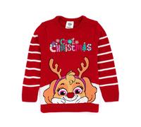 Paw Patrol Childrens/Kids Skye Knitted Christmas Jumper NS6908