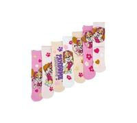 Paw Patrol Children's Socks, Pack of 7, 2 Different Designs, 23-26, 27-30, 31-34, Stockings, Skye, Everest, Liberty, Children's Socks, pastel, 27-30