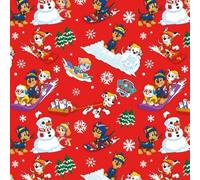 Paw Patrol Christmas Wrapping Paper 4m Roll