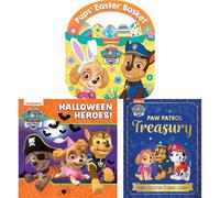 PAW Patrol Collection: Pups' Easter Basket, Halloween Heroes! & Treasury (Board Book, Hardcover & Paperback, 3-Book Set)