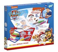 Paw Patrol Colour Changing Spray Pens for Children - Magic Painting Set with Stencils - Creative Drawing and Painting Fun from 4 Years