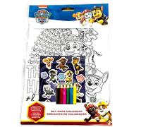 Paw Patrol colouring set