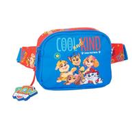 Paw Patrol Cool - Children's Waist Bag, Ideal for Young People and Children of Different Ages, Comfortable and Versatile, Quality and Resistance, 14 x 4 x 11 cm, Red/Blue, M, Casual