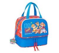 PAW PATROL COOL - Lunch Box, Pencil Case, Quality and Maximum Resistance, Meal Holder, Recreation, Snack and Breakfast, 20 x 15 x 20 cm, Red/Blue, M, Casual