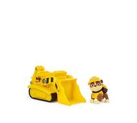 Paw Patrol, Rubble’s Bulldozer, Toy Vehicle with Collectible Action Figure, Sustainably Minded Kids’ Toys for Boys & Girls Aged 3 and Up