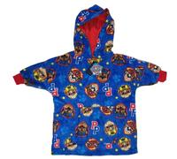 Paw Patrol Deluxe Oodie/Oversized Blanket Hoodie Boys, Fleece Dressing Gown 18m-6yrs