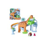 Paw Patrol: The Dino Movie, Lift and Race Dino Playset with 25,4 cm Brachiosaurus, Marshall Pup Squad Racer and Rhubarb Action Figure, Fun Preschool Toys for Girls and Boys Ages 3+
