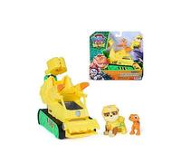 Paw Patrol The Dino Movie Rubble Dino Rescue Bulldozer Toy Truck