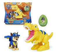 PAW PATROL Dino Rescue Action Pack | Set with with Toy Figure and Dinosaur, Figure:Chase