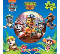 Paw Patrol Dino Rescue My First Puzzle Book - Jigsaw Puzzles for kids, 10-page board book, 5 puzzles to enjoy