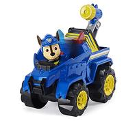 PAW PATROL Dino Rescue Vehicles | with Rev-Up Motor, Dino and Characters, Figure:Chase
