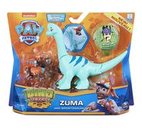 PAW Patrol Dino Rescue Zuma and Dinosaur Action Figure Set, for Kids Aged 3 and Up
