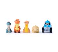 Paw Patrol Dino Rexs Dino Crew Pack Figures | Measure 6.3 cm, Working Wheels, Fine Motority, Social Sharing and Storytelling, Eye-Hand Coordination